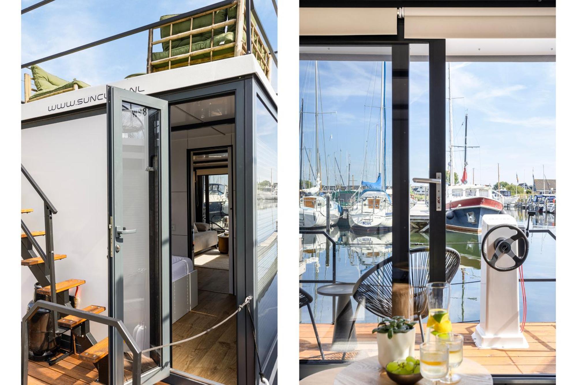 Cosy Tiny Houseboats Near Beach And Restaurants By Weltevreden Experience Zeewolde Exterior foto